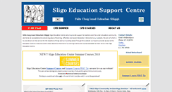 Desktop Screenshot of ecsligo.ie